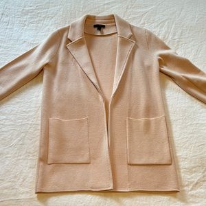 NWOT J. Crew XXS Pink Sweater Blazer